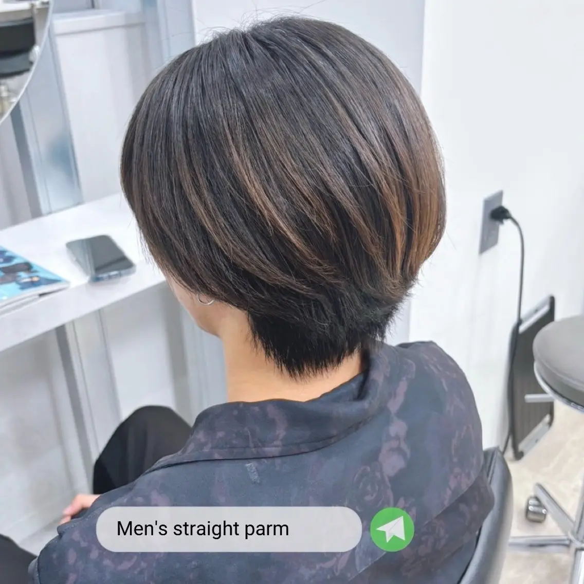 パーマ ストレートパーマ りお🎀暖色🩰カラ ーモデル募集中のヘアスタイル