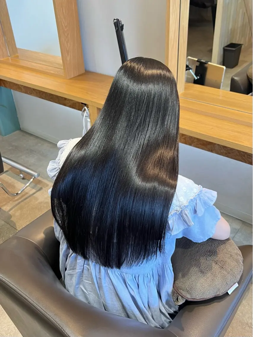 ロング 髪質改善 トリートメント 北花田美容師🍃村尾 光太/むらのヘアスタイル