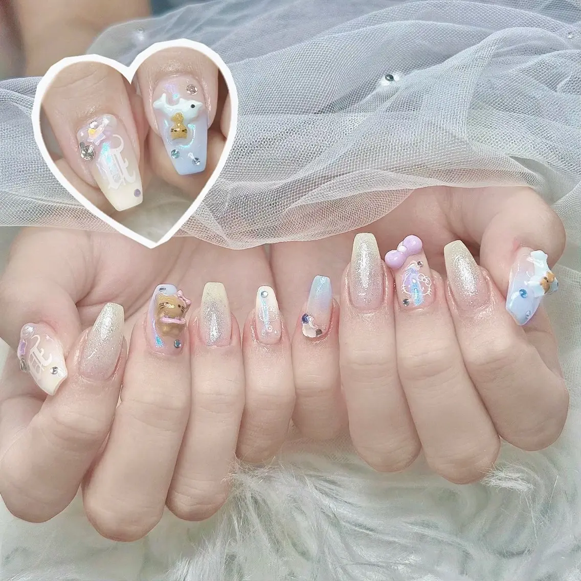ネイル lucky nail 歌舞伎町のネイルデザイン