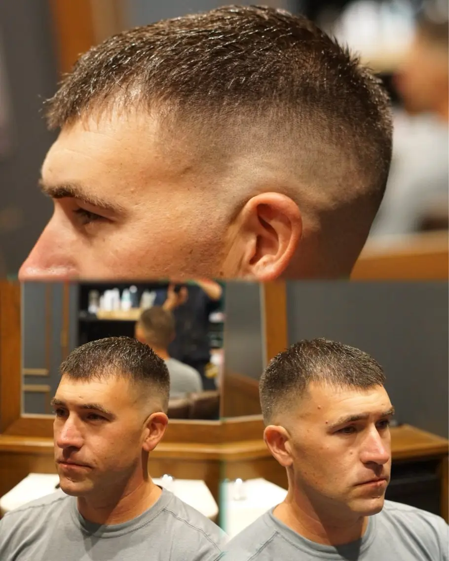 ショート メンズ カット 橋川 飛鷲のヘアスタイル