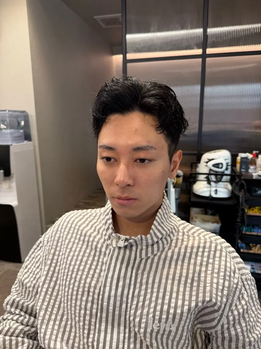 ショート メンズ カット fan.ray⚽️ 髙橋翔一のヘアスタイル
