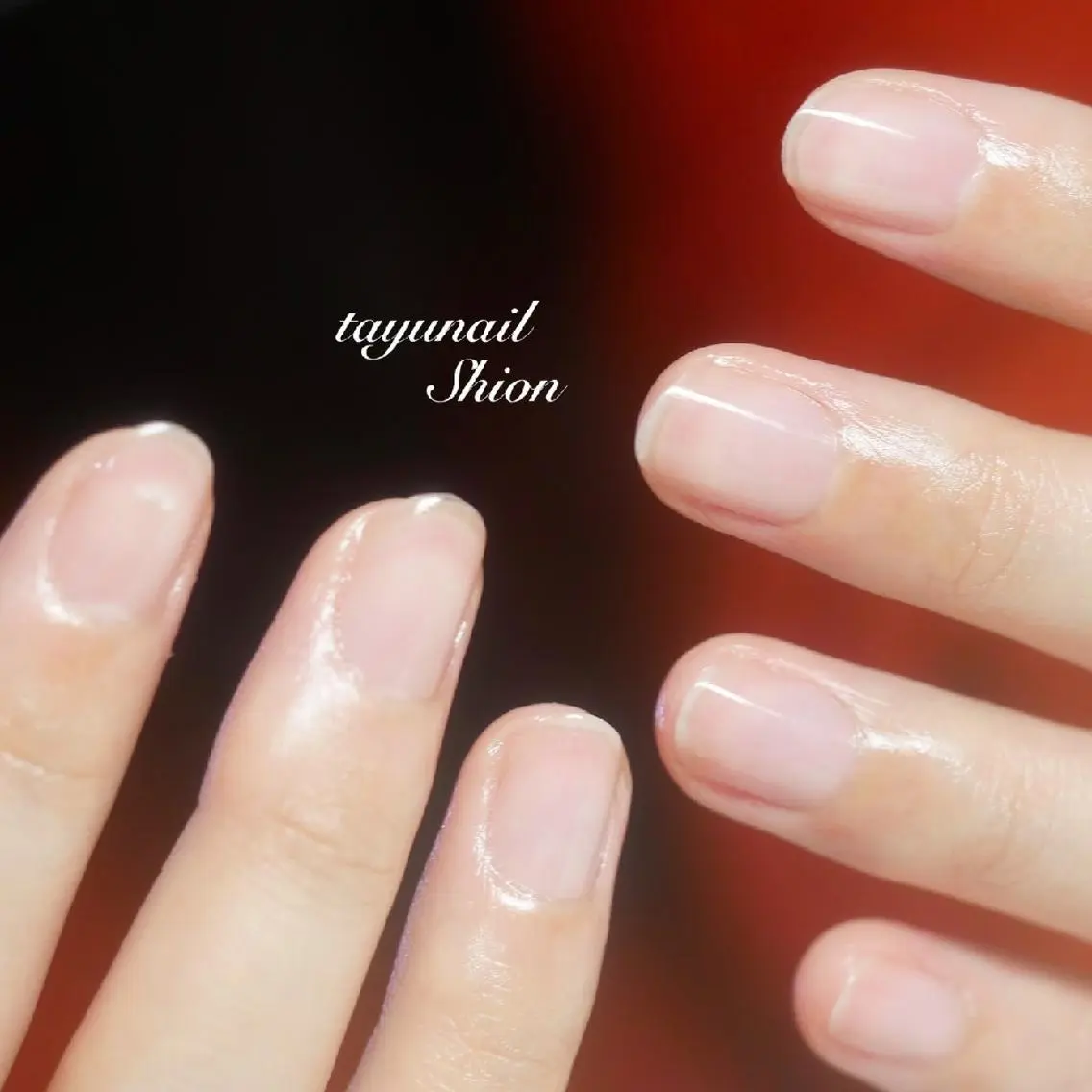 ネイル ブルー ジェルネイル パラジェル ピンク 冬ネイル ネイルサロン 【たゆnail】のネイルデザイン