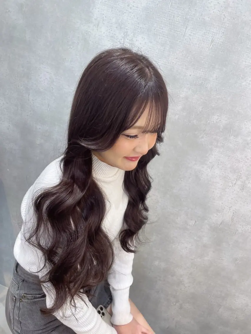 カラー 💗ROSEL／ KUREA💗のヘアスタイル