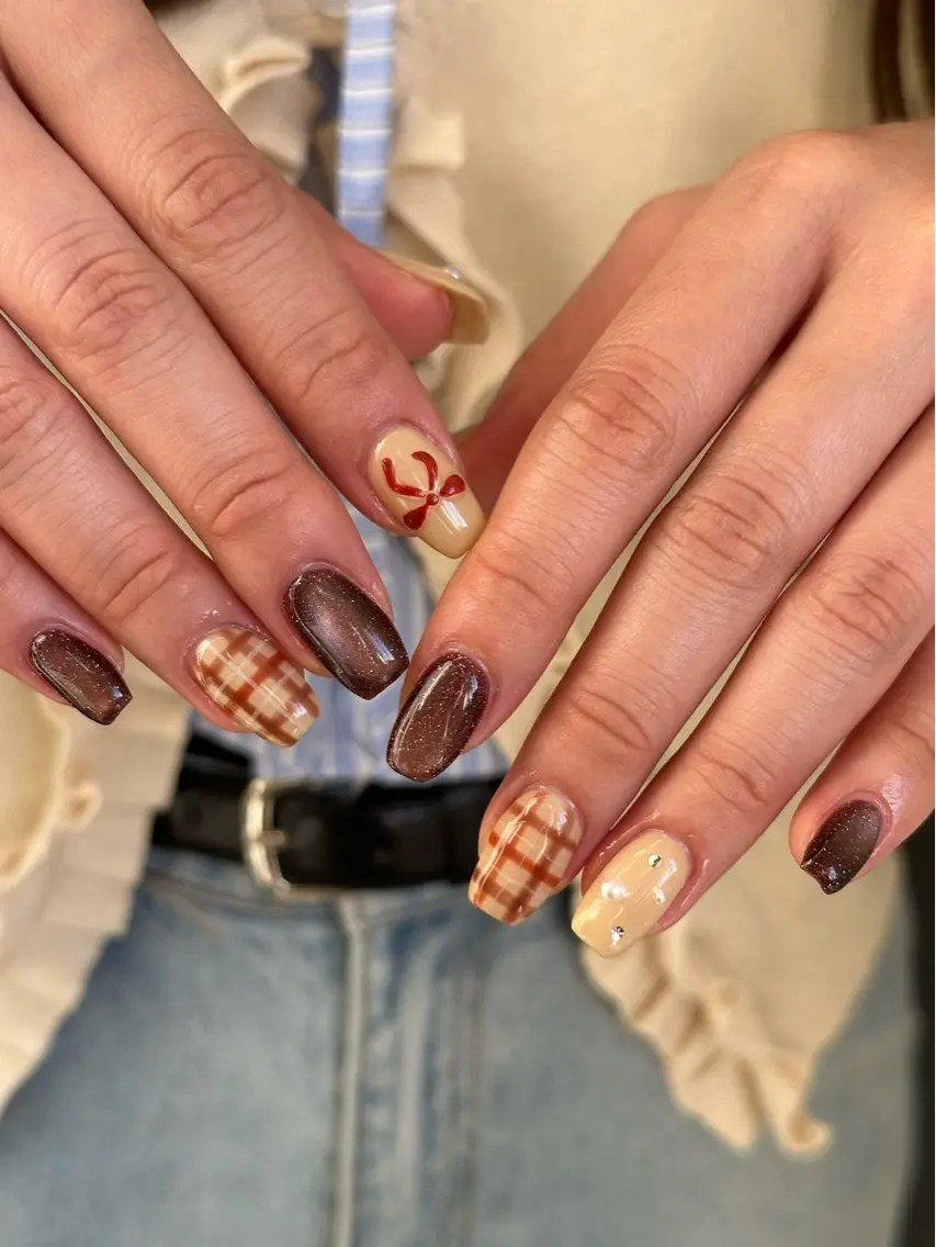 ネイル 冬ネイル Manon nailistのネイルデザイン