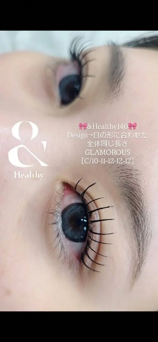 マツエク・マツパ マツエク М💎新大久保💎 &Healthy特化のマツエク・マツパデザイン