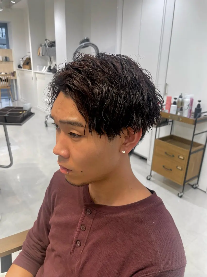 パーマ メンズ ビジネス メンズパーマ メンズ支持率No.1 /大船メンズパーマのヘアスタイル