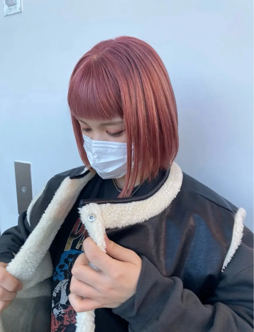 🎀期間限定🎀似合わせカット＋1回ブリーチ＋カラー＋キューティクル補修クイックトリートメントの写真