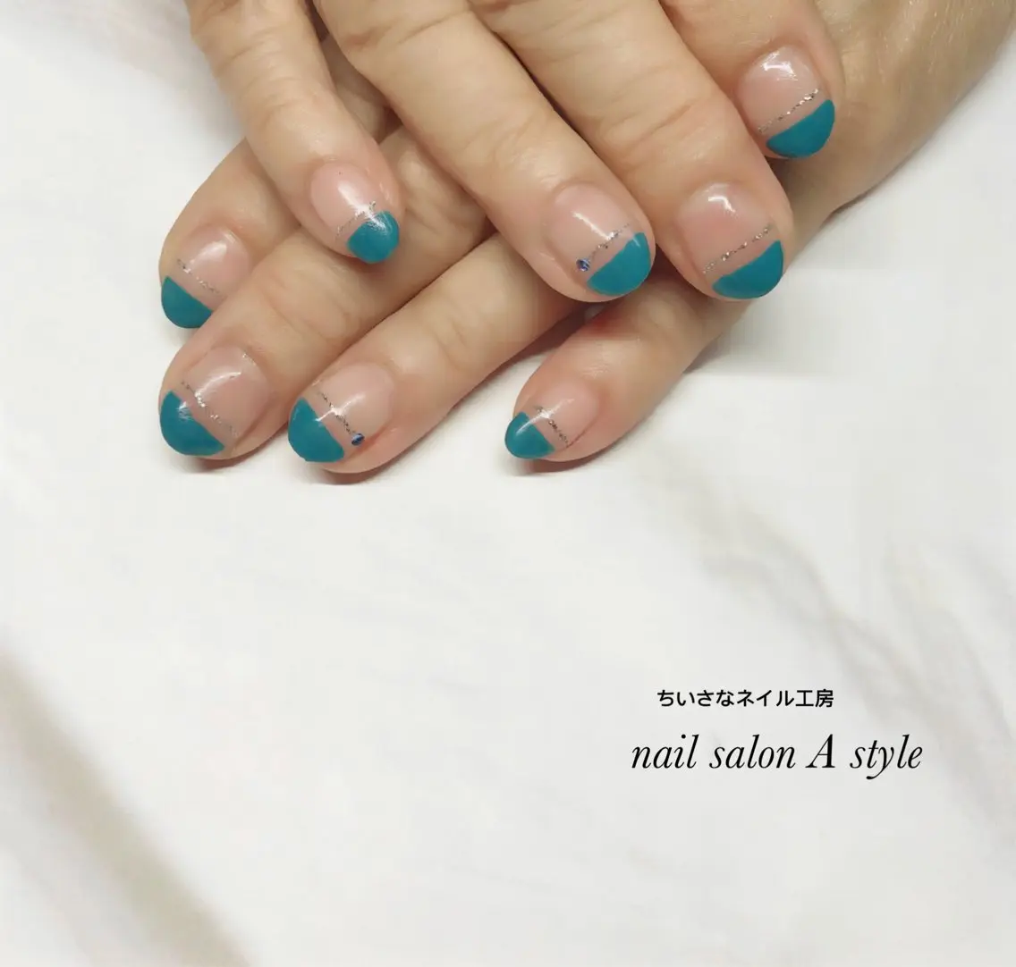 ネイル フレンチネイル nail salon A styleのネイルデザイン