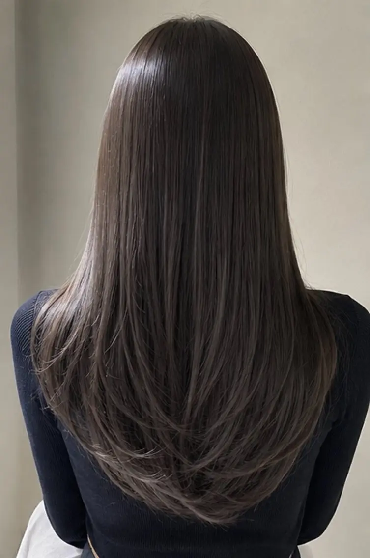 ロング レイヤー/髪質改善 鵜澤剛のヘアスタイル