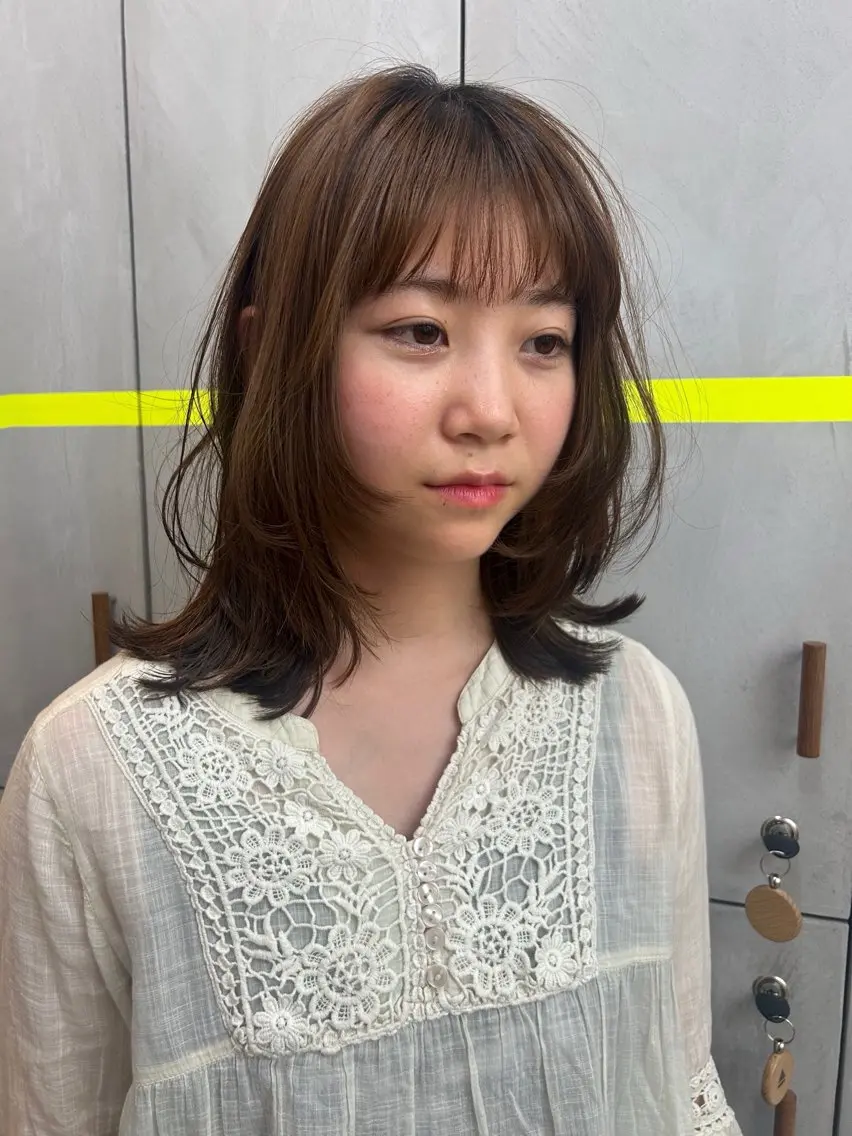 ミディアム、ロングの方限定✂️の写真