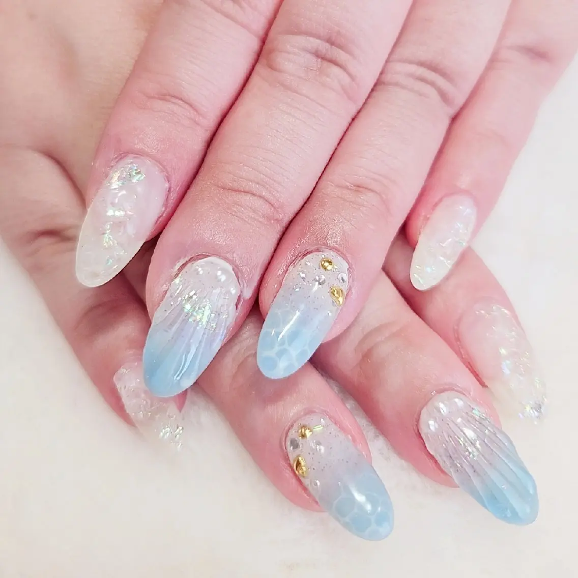 ネイル ハンドネイル 手描きｱｰﾄ&推し活 🌟Wisteriaのネイルデザイン