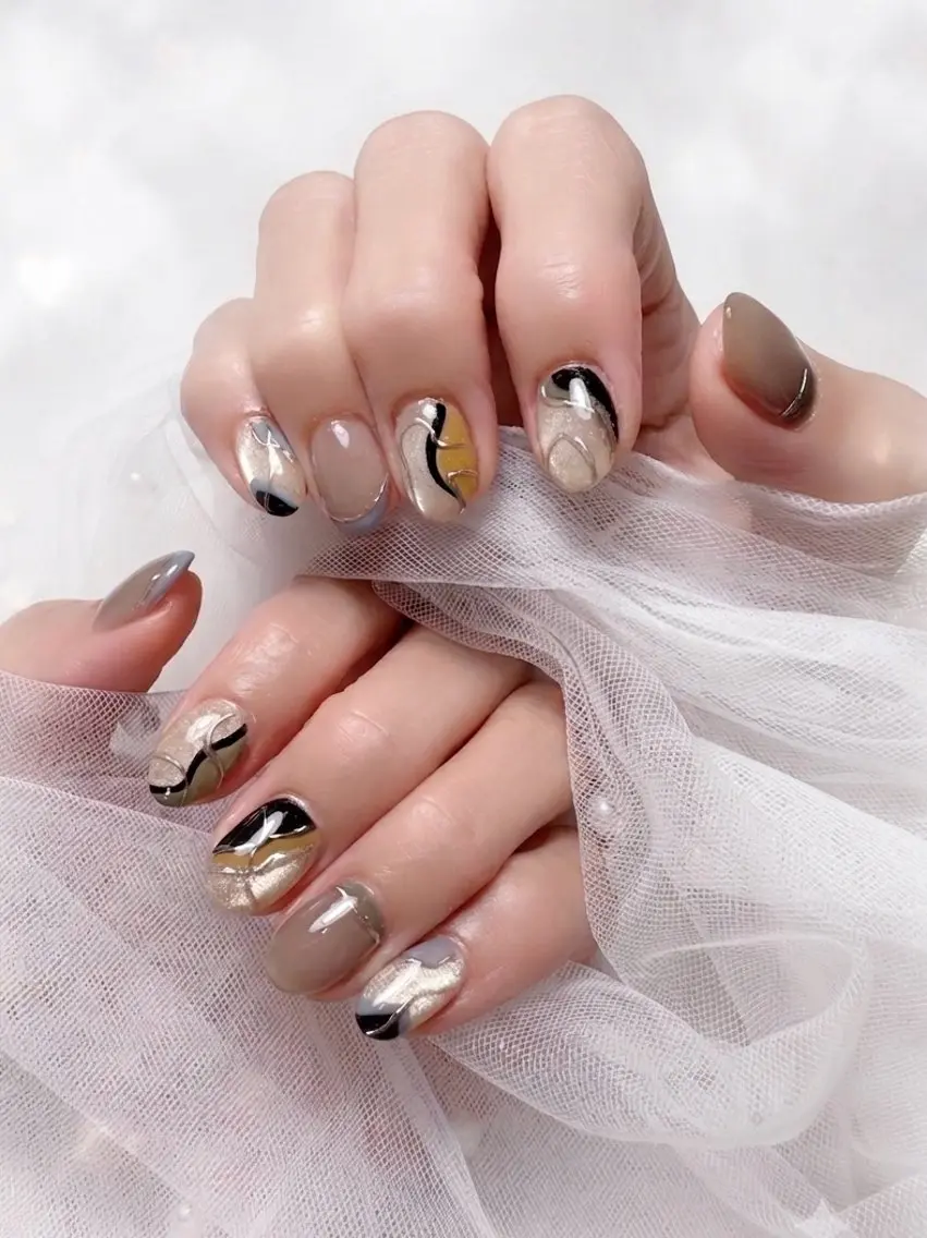 ネイル ハンドネイル BIJOU yuzuのネイルデザイン