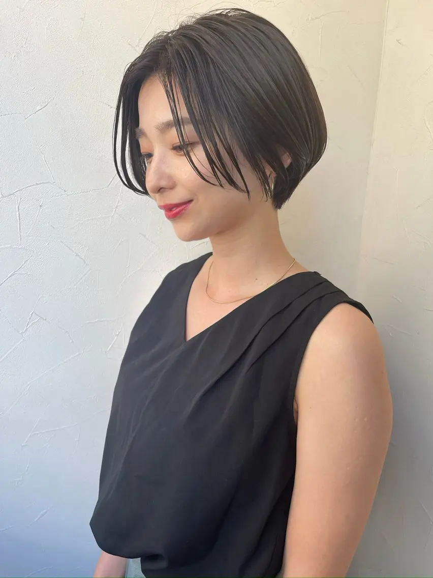 ショート 🤍艶髪韓国ヘア🤍 Rikoのヘアスタイル