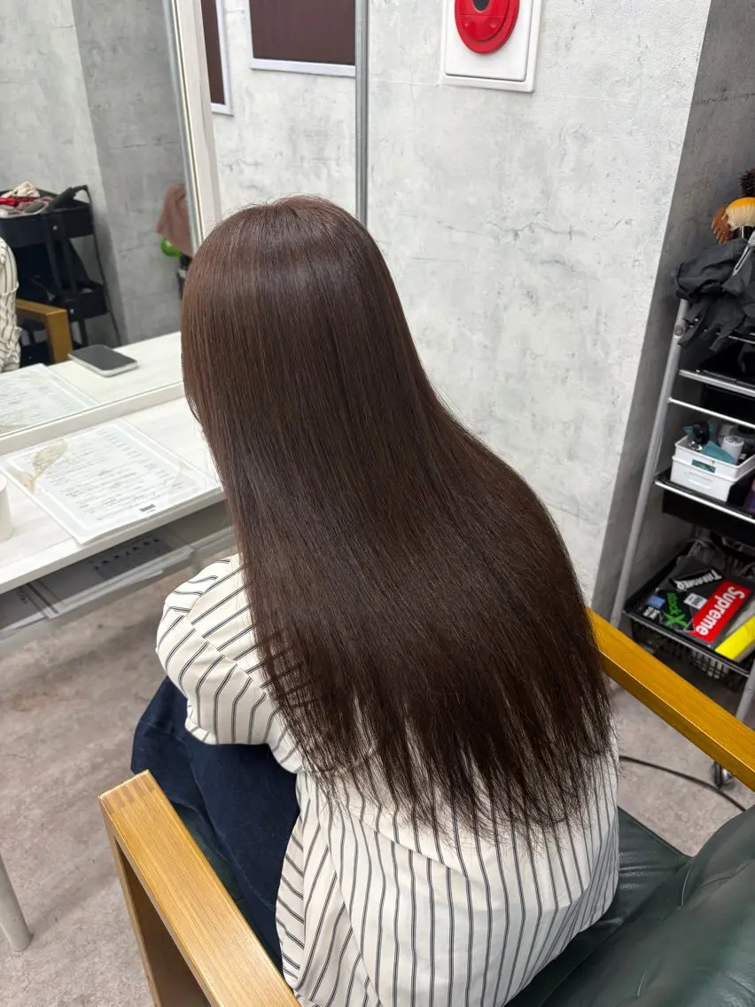カラー ヘアカラー ♱·༝ホノカ.⋆♱【 艶髪/透明感カラー】のヘアスタイル