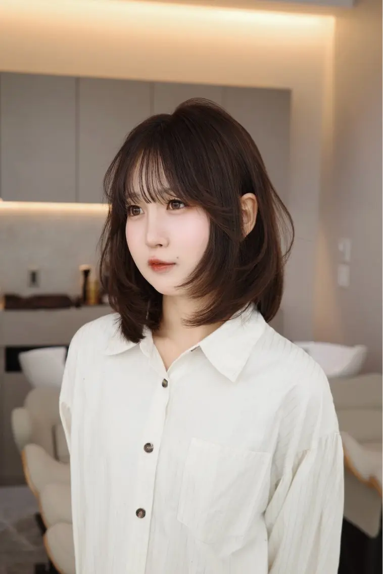 ショート ボブ ミディアムモデル COA 佐藤壮真🪶のヘアスタイル