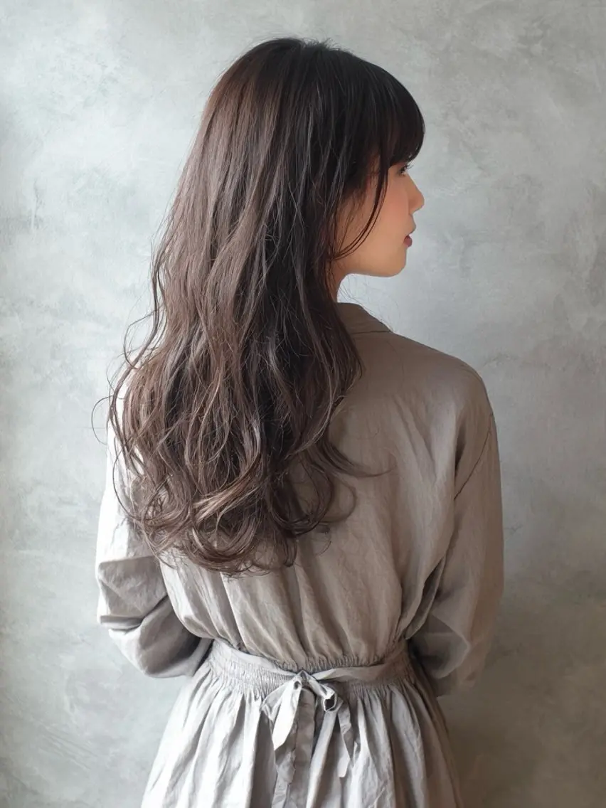 ロング カラー ヘアカラー トリートメント 池袋/カラー特化🎨 ロング料金なし🩵のヘアスタイル