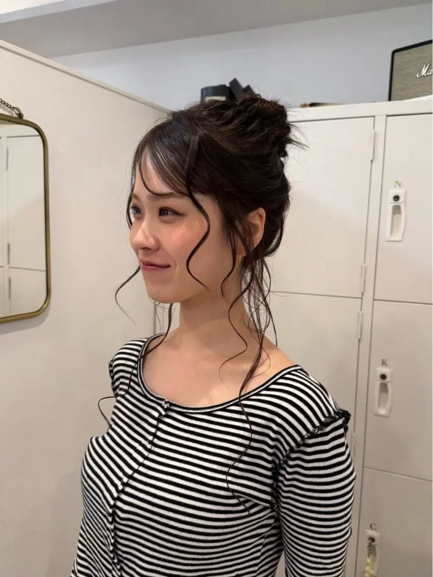 ヘアアレンジ ヘアセット yutaka/透明感 カラー/髪質改善🤎のヘアスタイル
