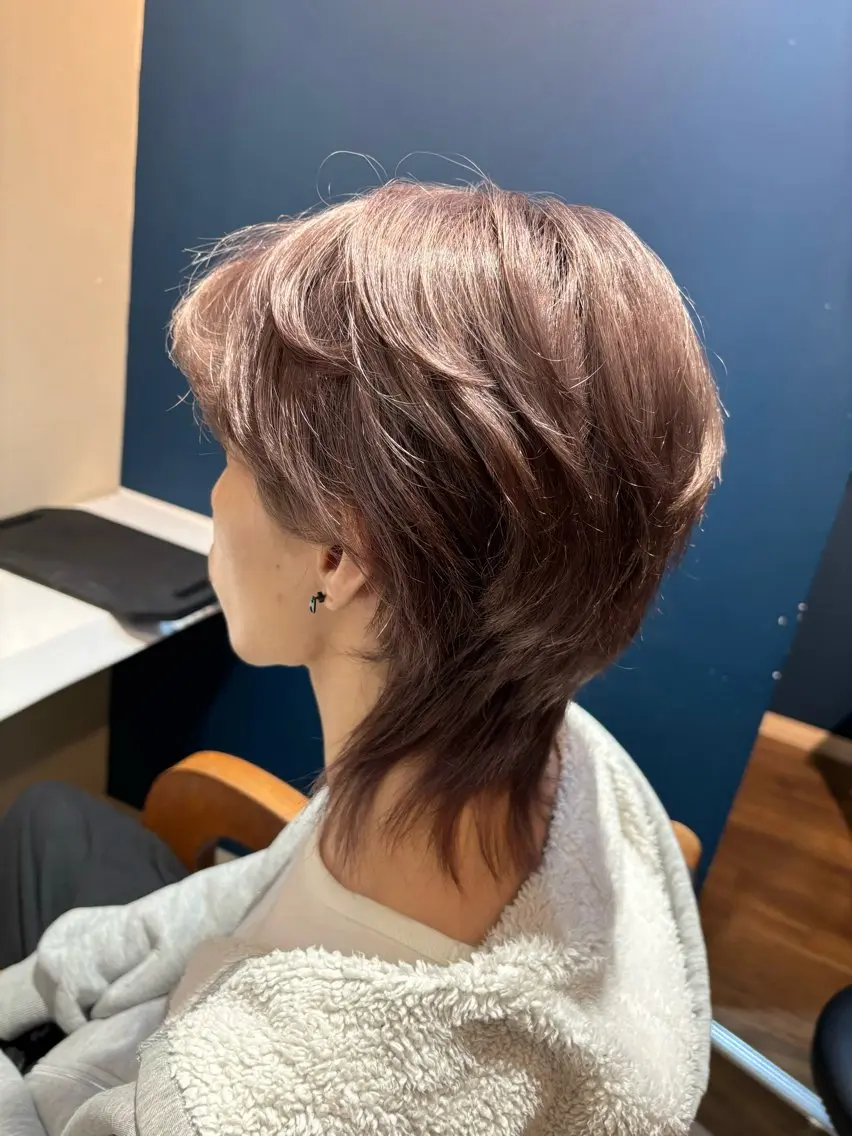 カラー メンズ カット ヘッドスパ 垂見 侑哉のヘアスタイル