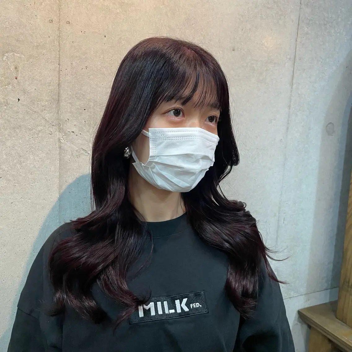 ロング カラー たけうち みずきのヘアスタイル