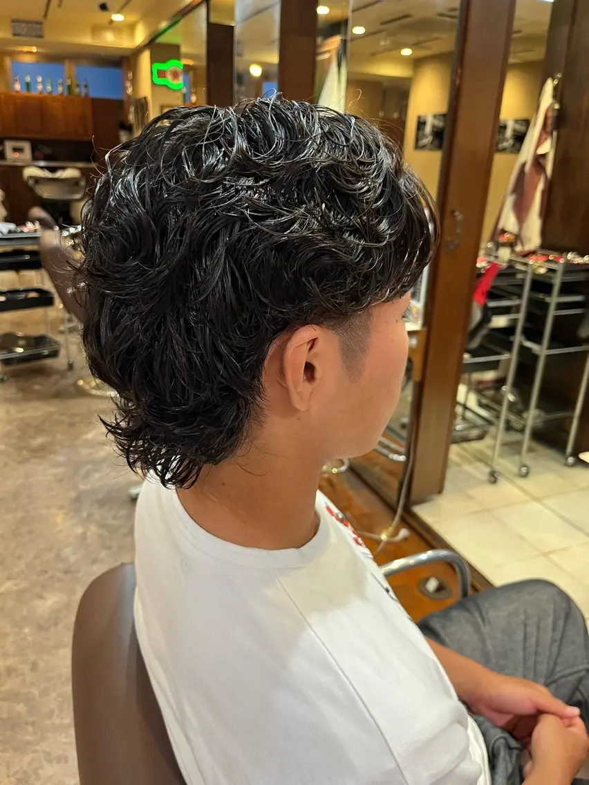 メンズ マレットヘア メンズサロンLGC 店長YUSUKEのヘアスタイル