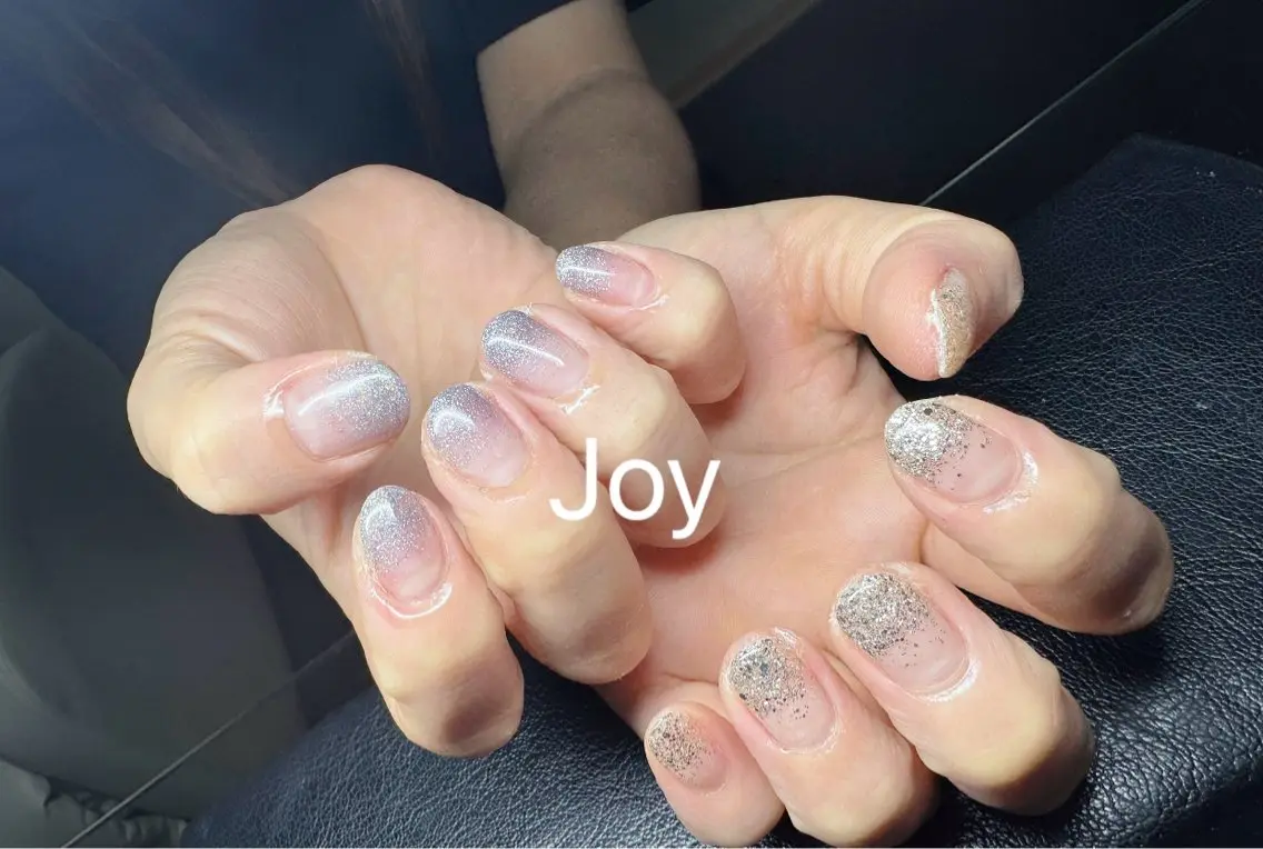 ネイル ジェルネイル グラデーション シンプルネイル Nail Salon JOYのネイルデザイン