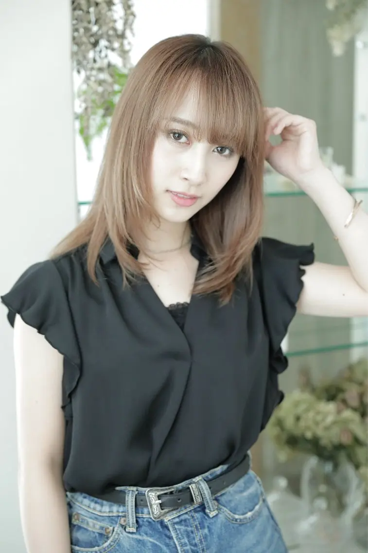 ミディアム メンズ限定カット募集 nanako🤎のヘアスタイル