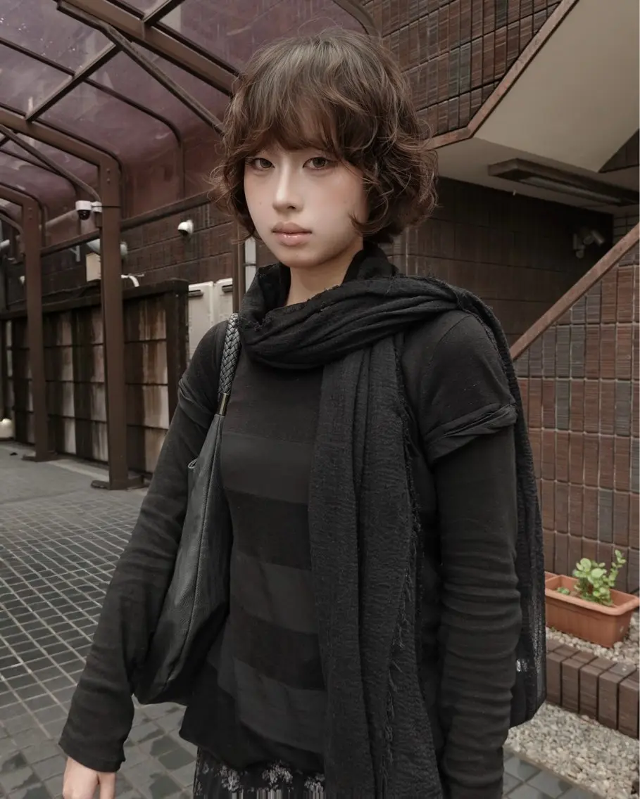 ミディアム 川田大輝 ナチュラルモードのヘアスタイル