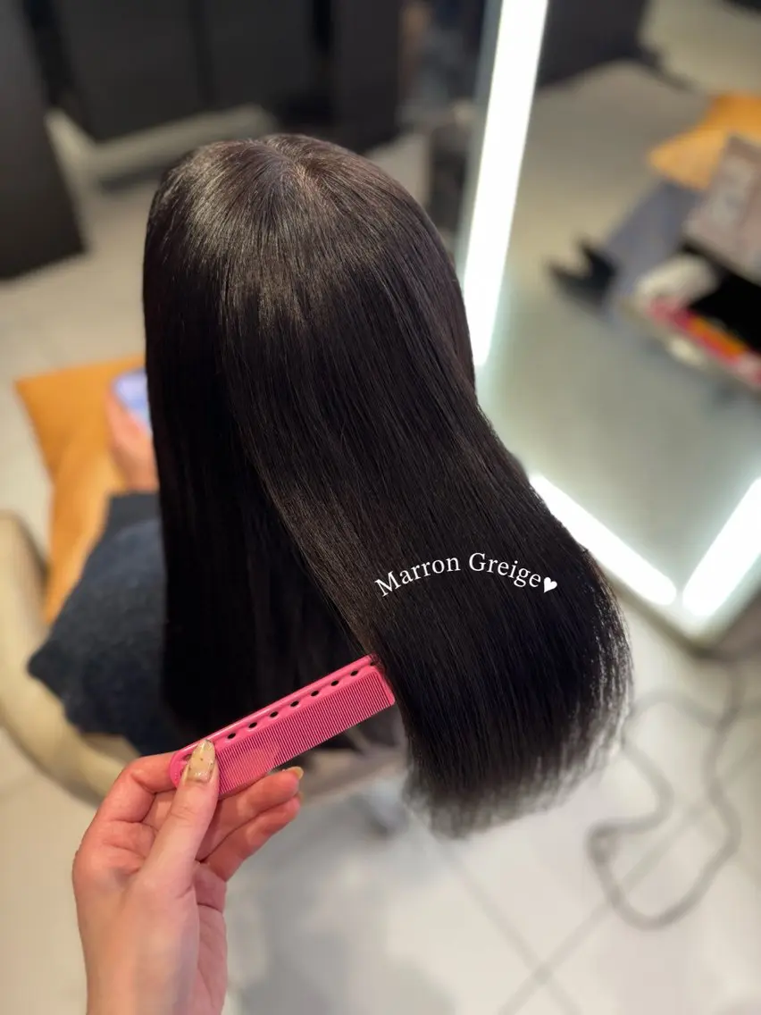 ロング カラー ヘアカラー トリートメント 🤍たむら みなみ 銀座🤍のヘアスタイル