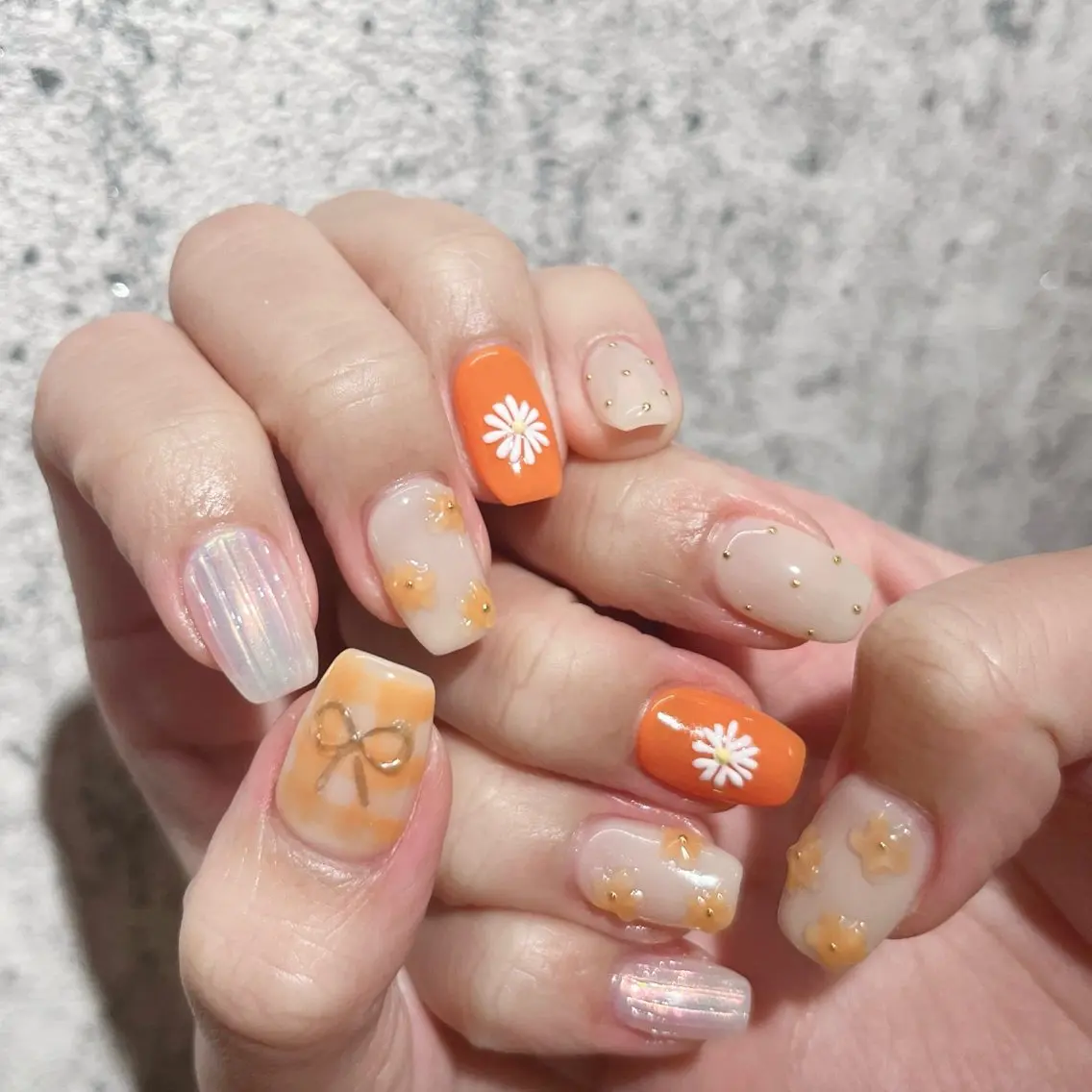 【オフ込み✨】10本アート🩵（持ち込みデザイン🎀✨）　　※サンプルはございません。の写真