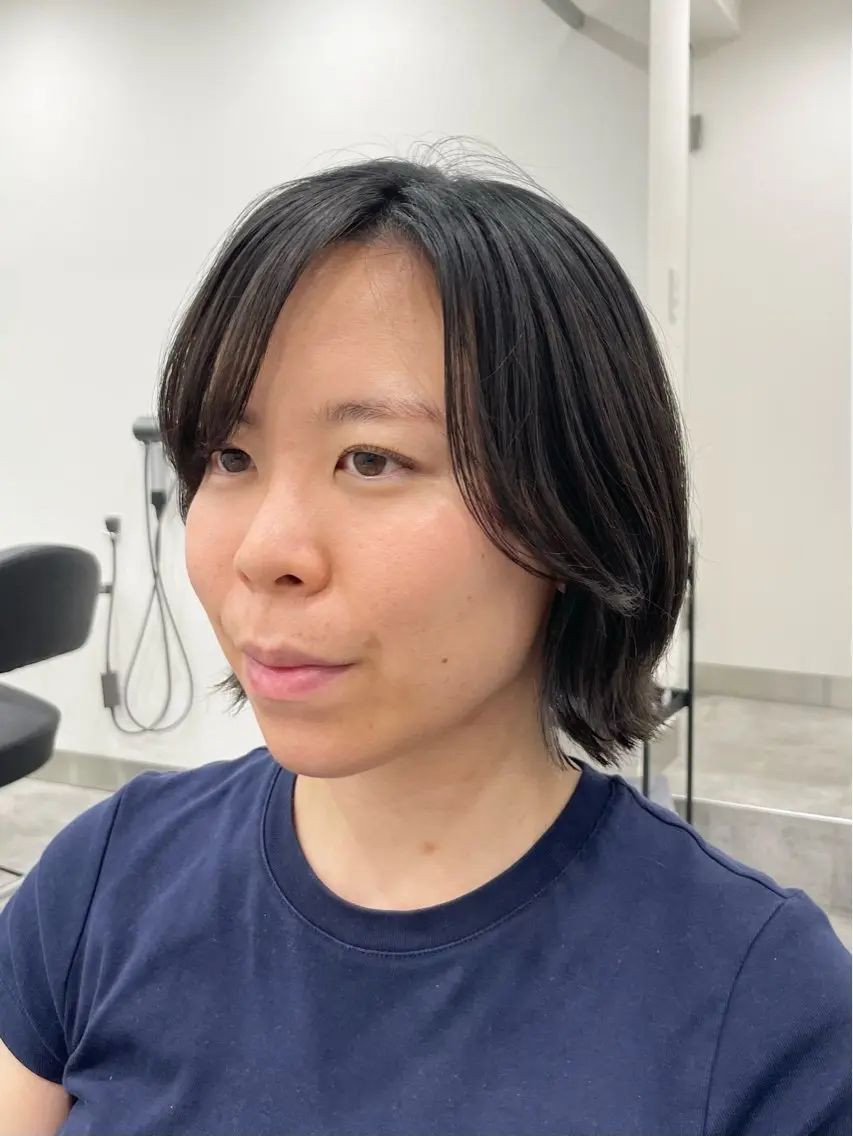 ショート カラー くびれヘア くびれレイヤー レイヤーカット カット ⭐トレンドカット&カ ラーCocoro🪿のヘアスタイル