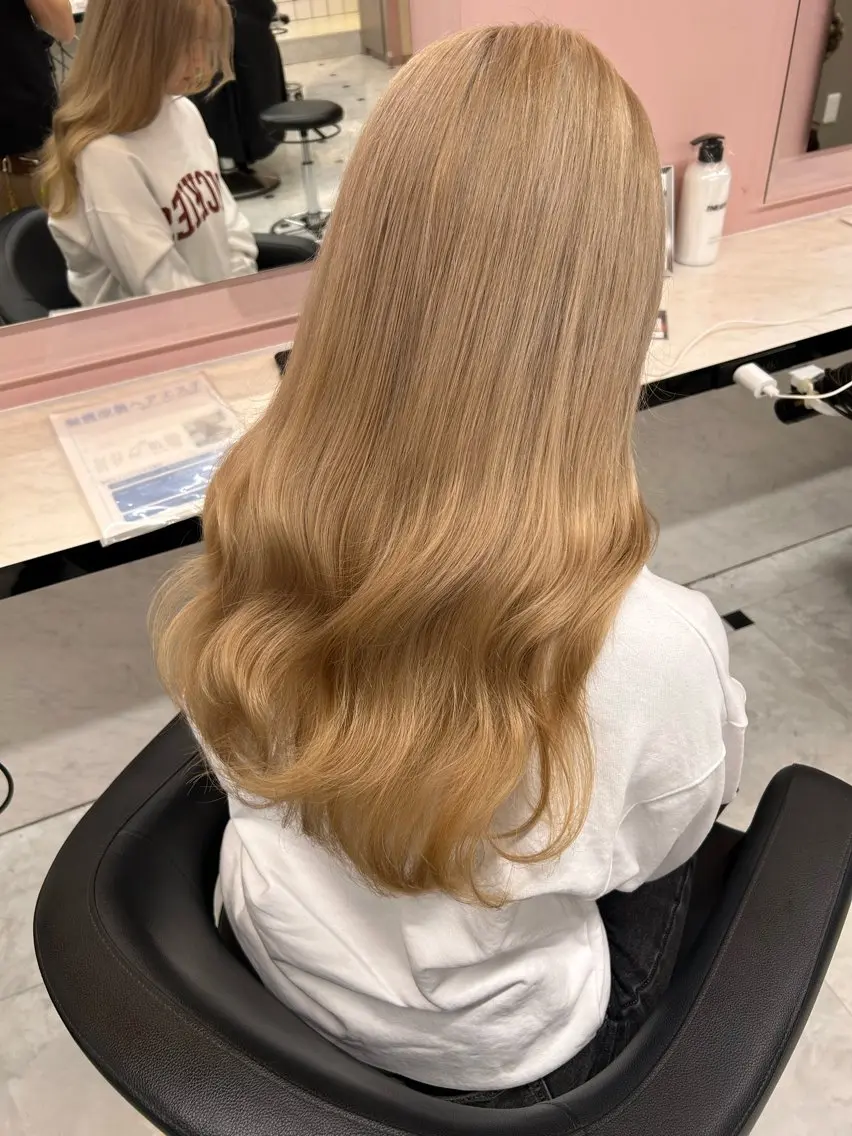 ロング カラー ヘアアレンジ 💖艶と似合わせ💖 カラーカット💖のヘアスタイル