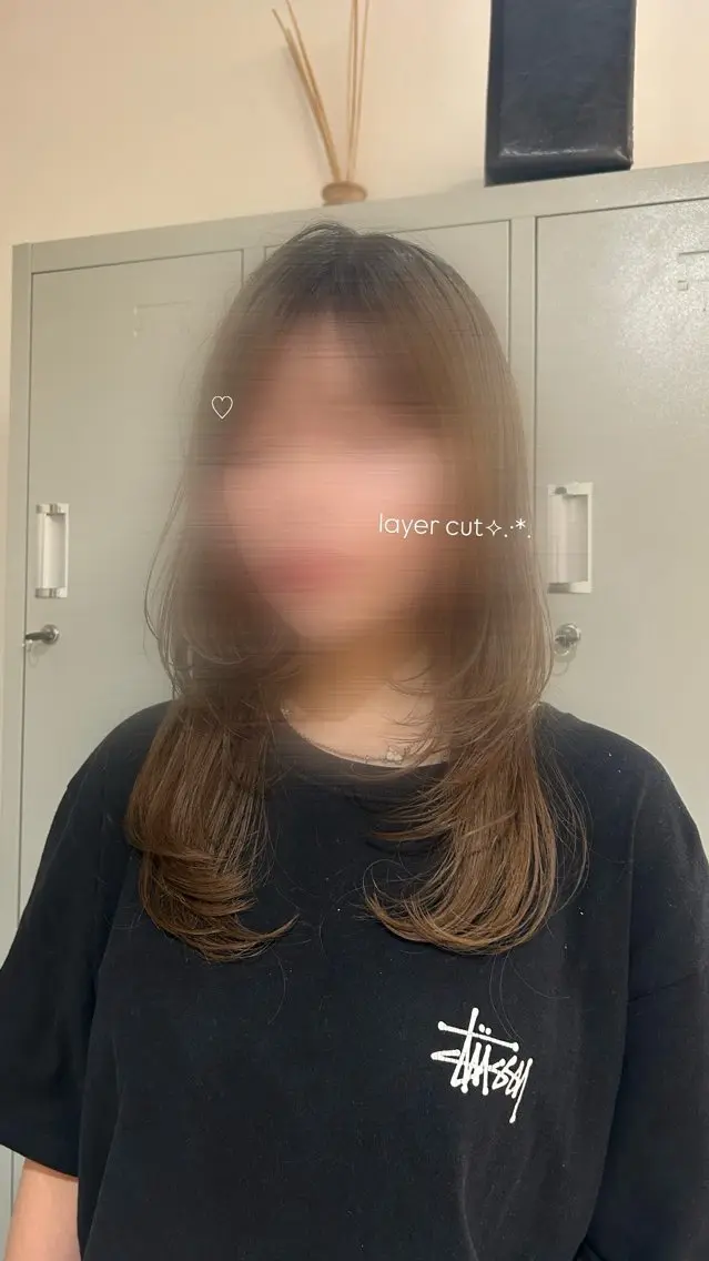 ミディアム レイヤーカット カット トリートメント 🌟似合わせカット 🌟レイヤー/ボブのヘアスタイル