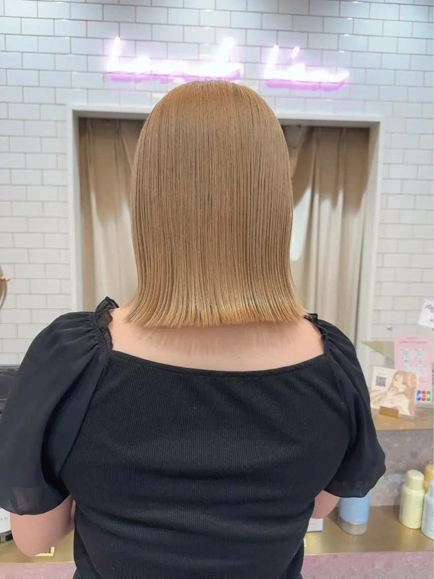 カラー ブリーチ 透明感カラー ハイトーンカラー ヘアカラー トリートメント ヘッドスパ Rio /透明感 カラー/ハイトーンのヘアスタイル