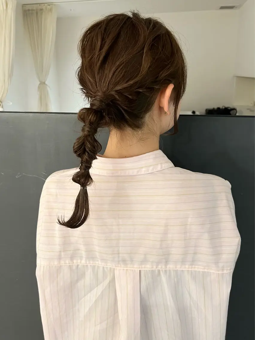 【お出かけ・参列前に💖】ゆるふわヘアセットクーポン✨の写真