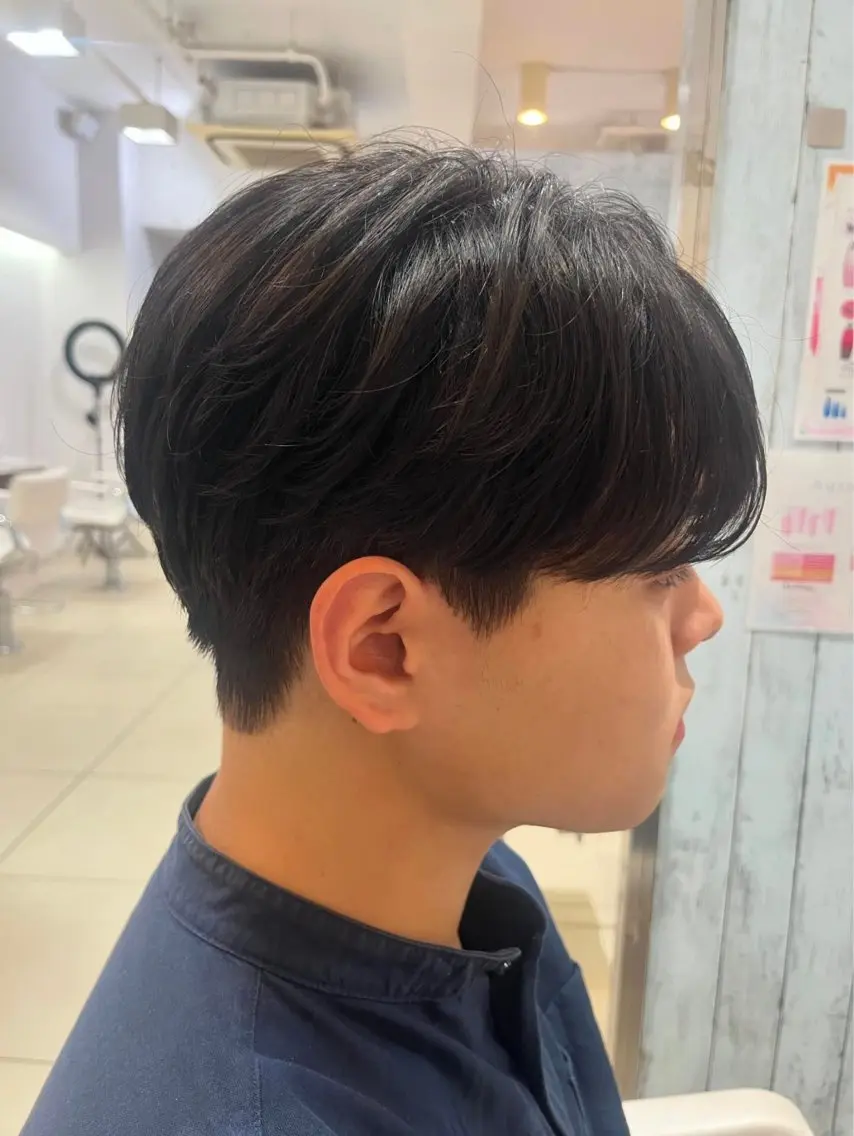 【初回限定】ダウンパーマ🇰🇷メンズカット＋ダウンパーマ・アップパーマ#ダウンパーマ#アップパーマ#u24の写真