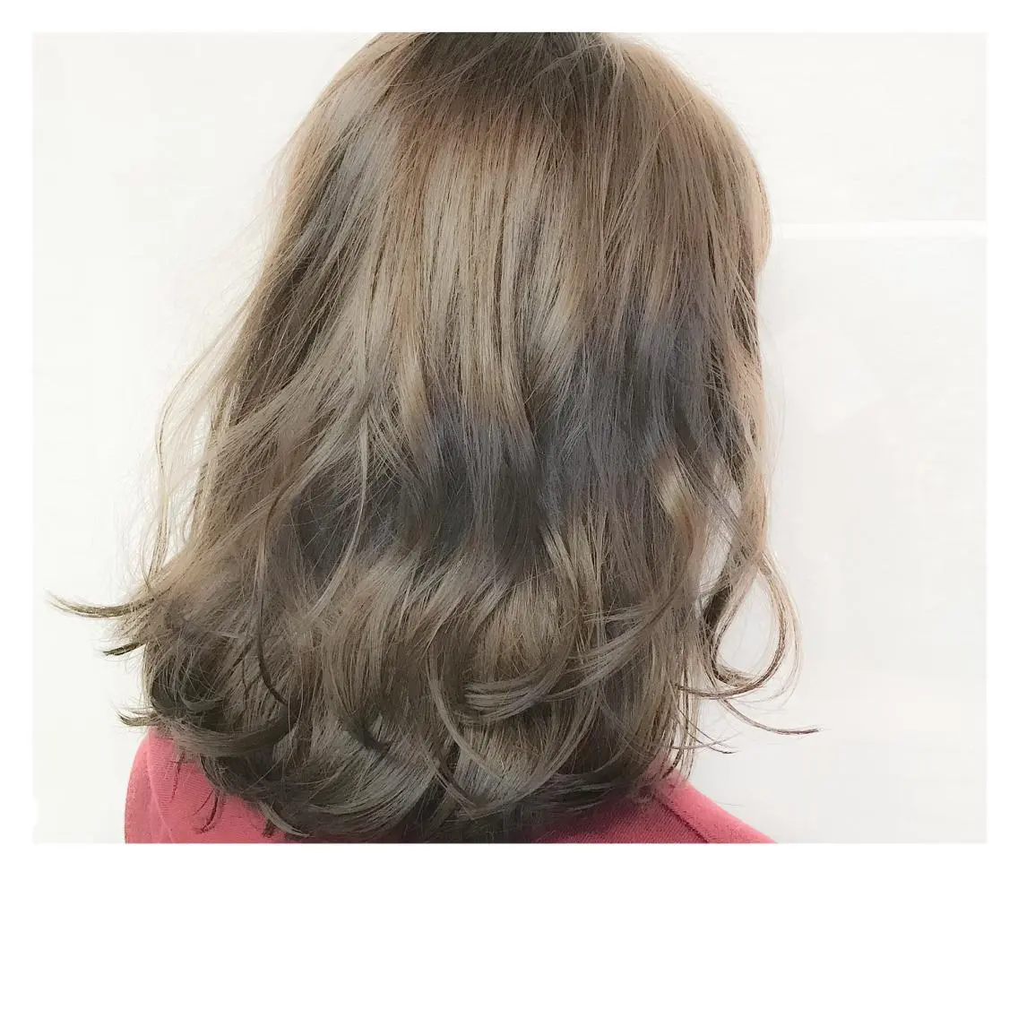 ミディアム カラー パーマ ベージュカラー 酸性縮毛矯正 店長浅野太郎のヘアスタイル