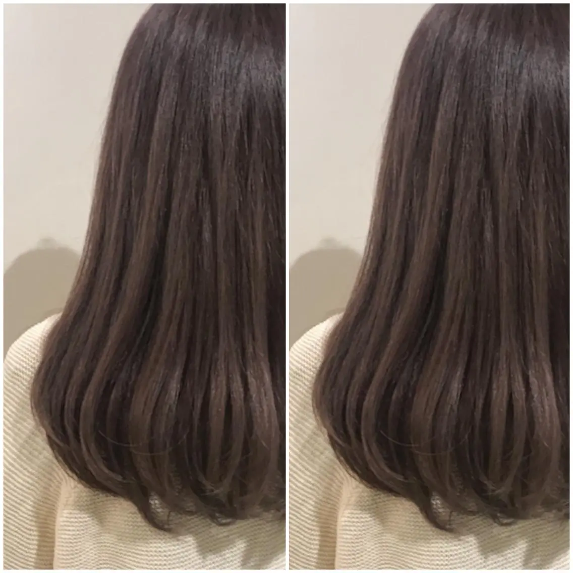 艶💍つトリートメント付💍梅雨対策リファアイロン縮毛矯正💇♀️💇♀️の写真