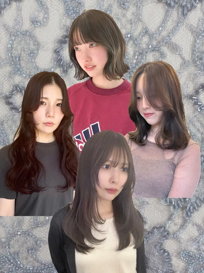 【ゲリラクーポン】カット+透明感カラー+1weekトリートメントの写真