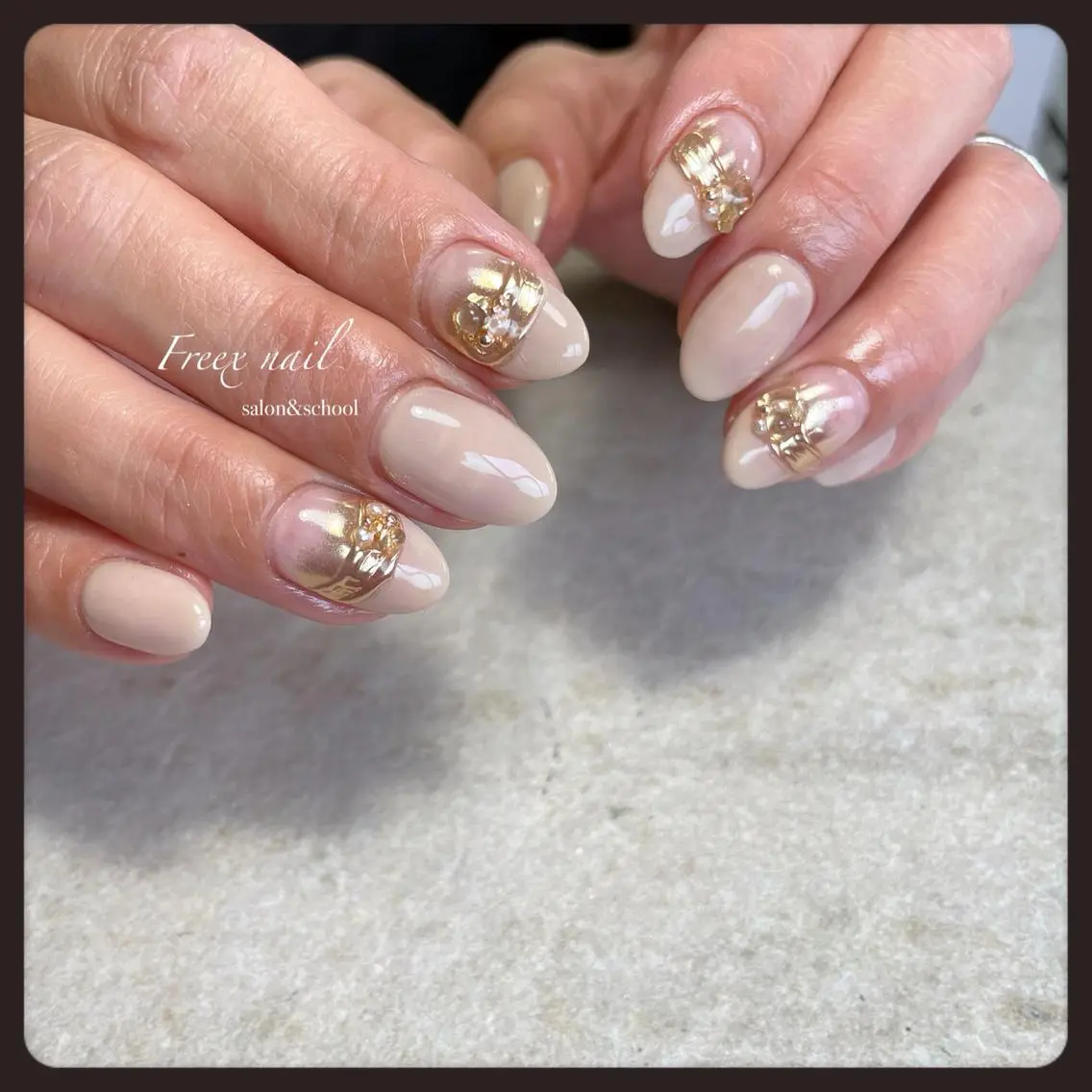 ネイル ハンドネイル ハンドケア freex nail /ニュアンス/個性派のネイルデザイン