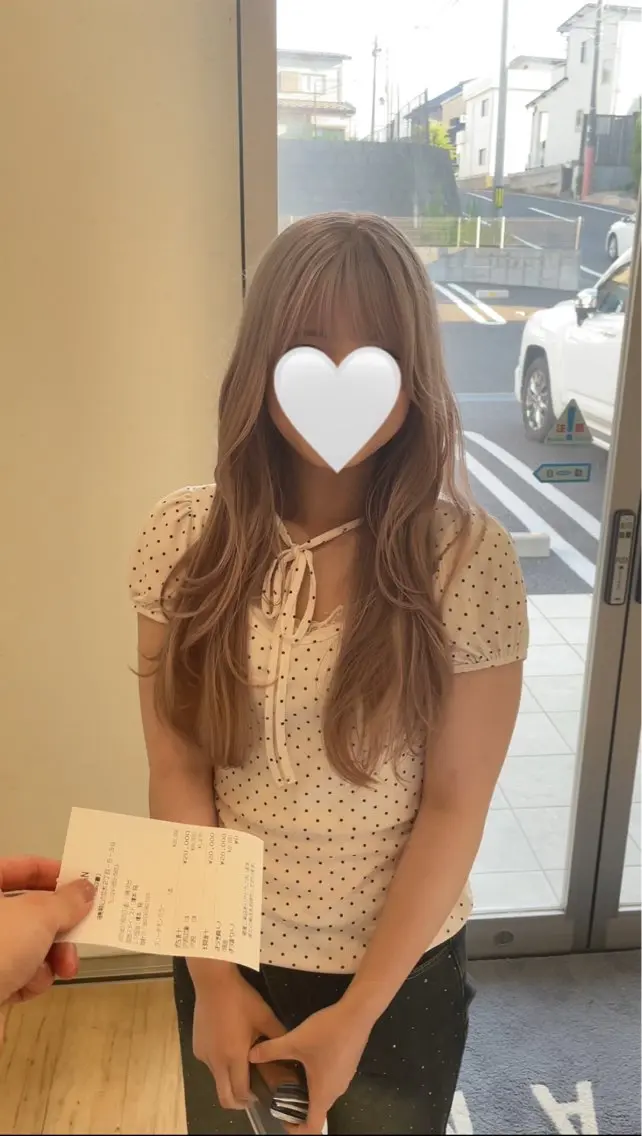 当日ブリーチメニュー相談の写真