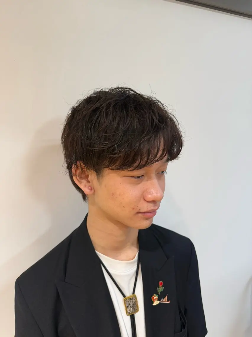 カット➕シャドウパーマの写真
