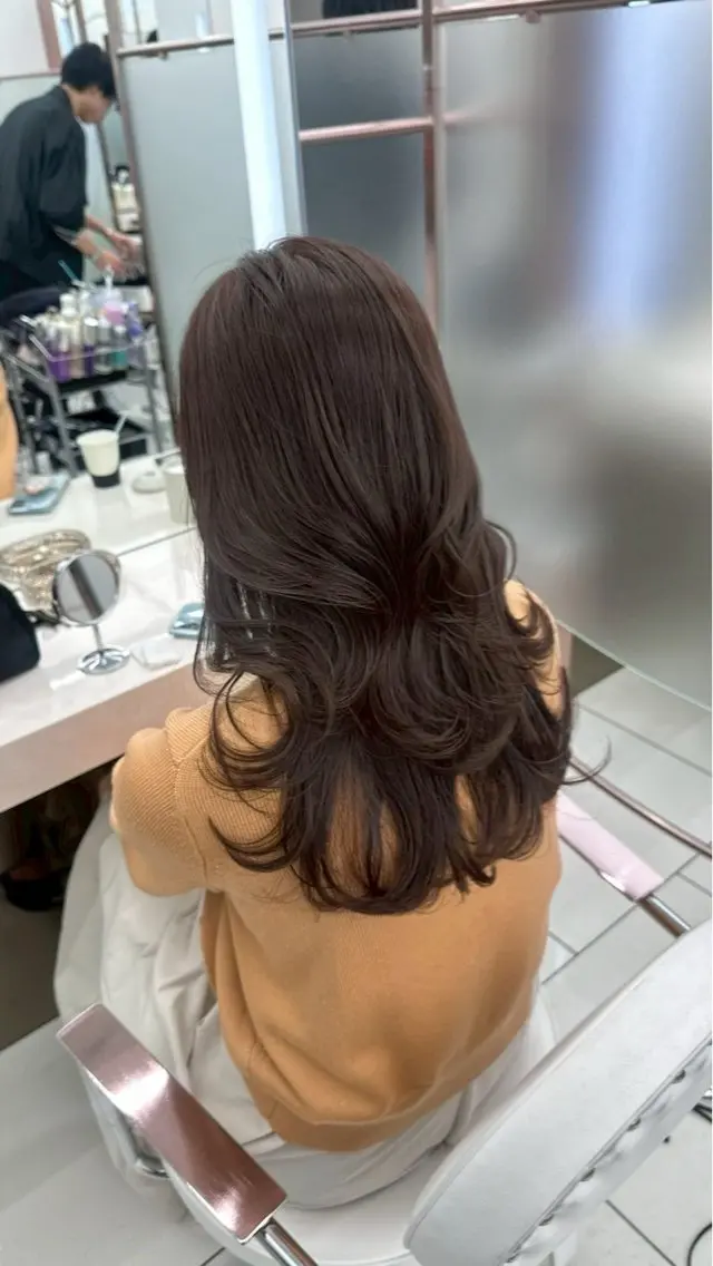 ロング ヘアアレンジ 이상우(イサンウ) COAginzaのヘアスタイル