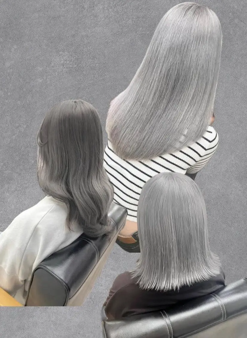 ロング カラー GiseL れいやのヘアスタイル