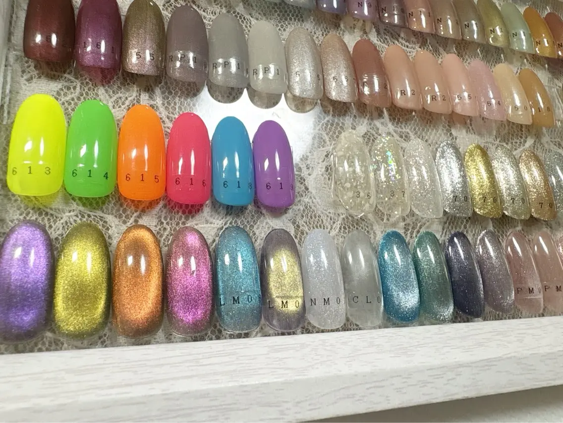 🎀マグネット🎀オーロラネイル🦄🍒¥6530♥️【オフ代込み】の写真