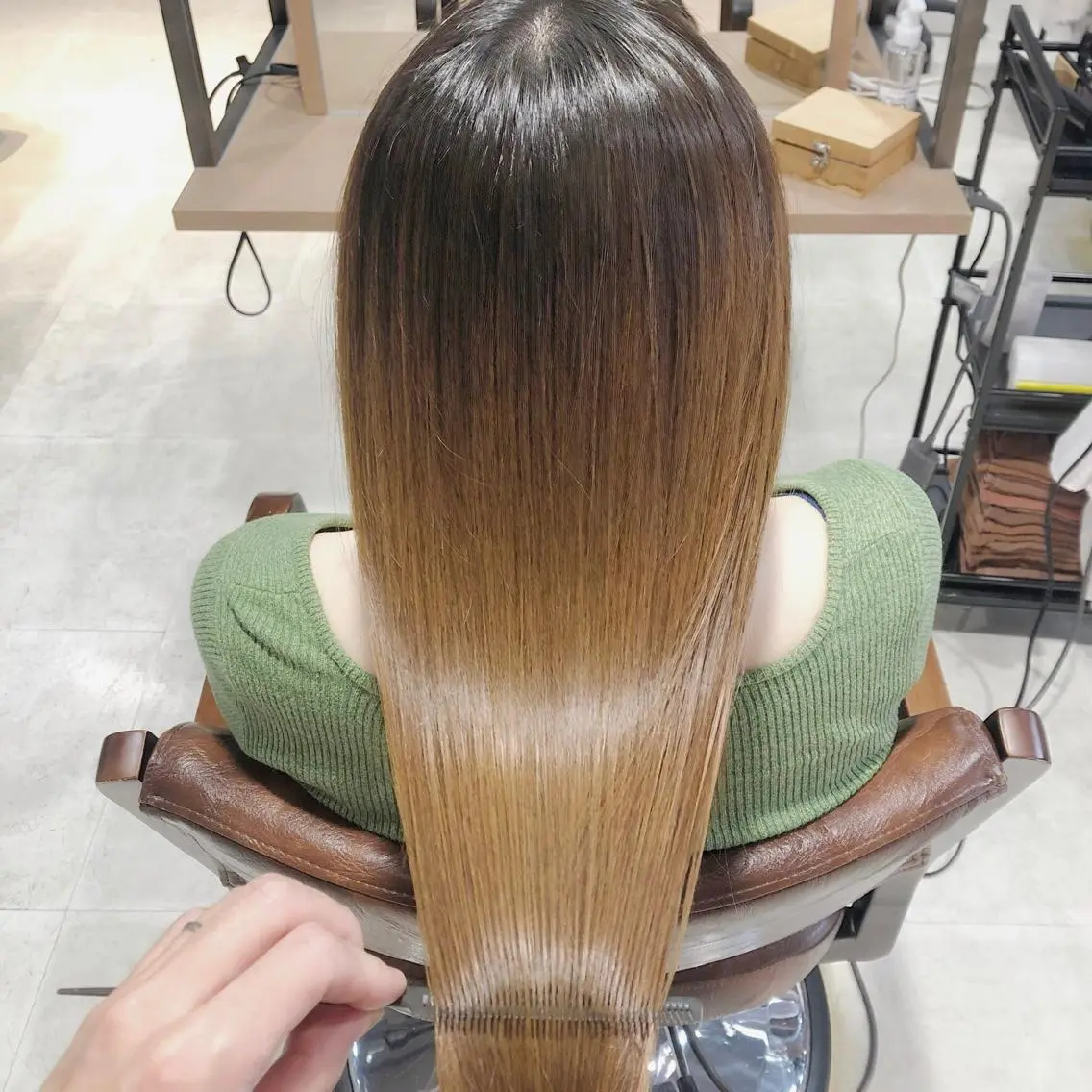 ロング ✨髪質改善縮毛矯正✨ よしはら かずきのヘアスタイル