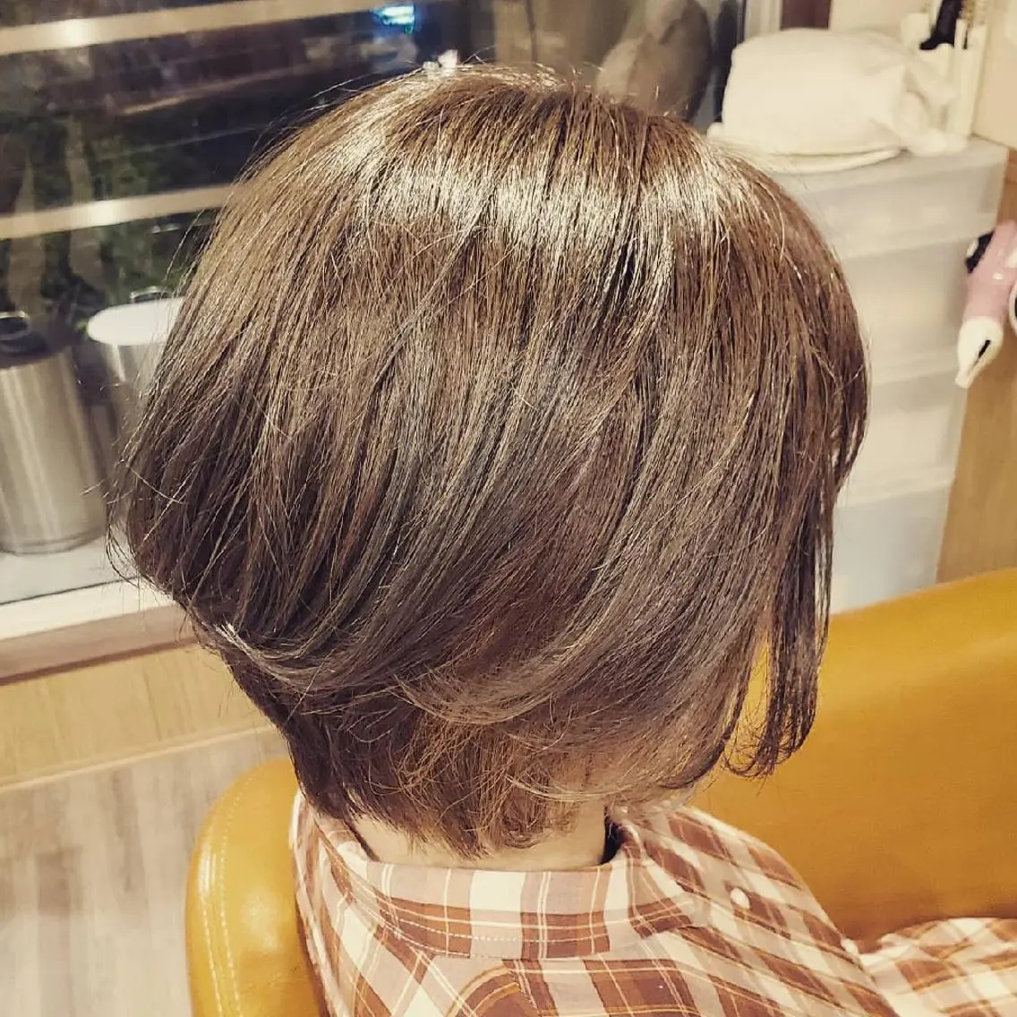 ショート カラー アディクシーカラー ブリーチ イルミナカラー 外国人風カラー トリートメント ヘアカラー spa hair ark 富井直美のヘアスタイル