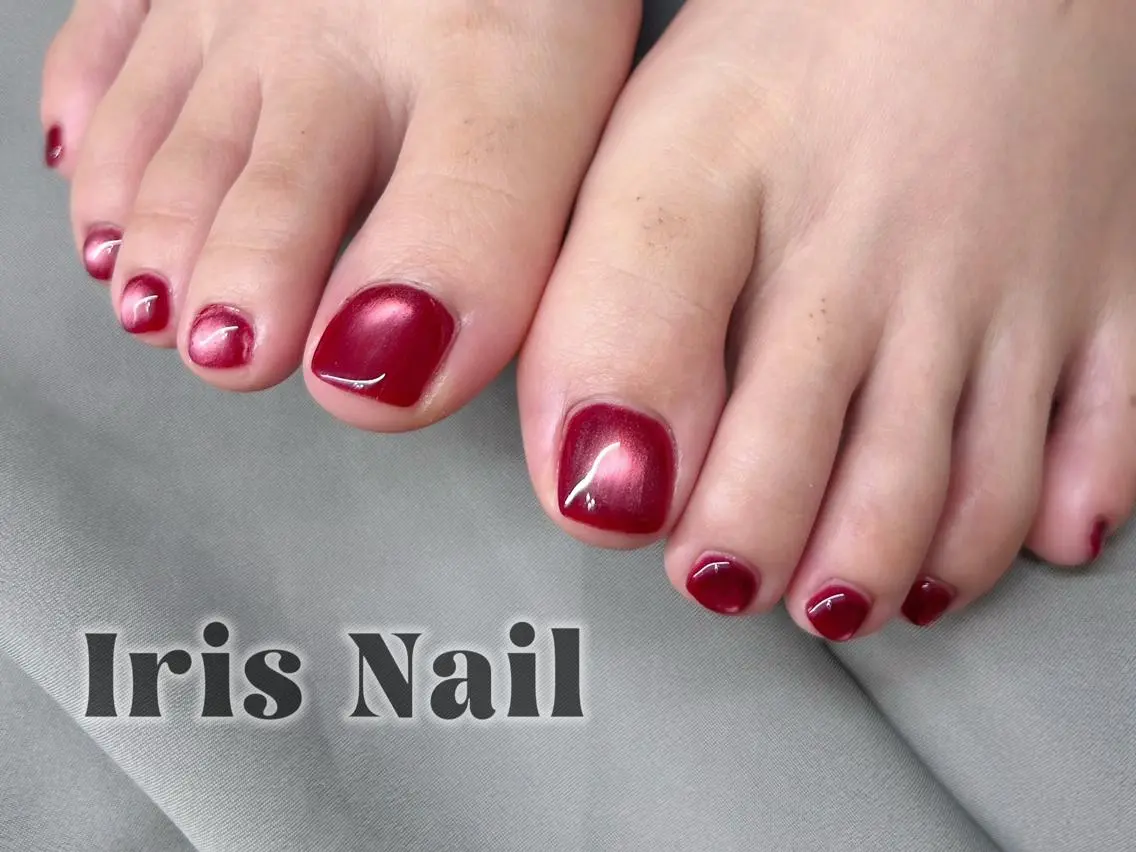 ネイル フットネイル 🍒IRIS Nail🌸のネイルデザイン