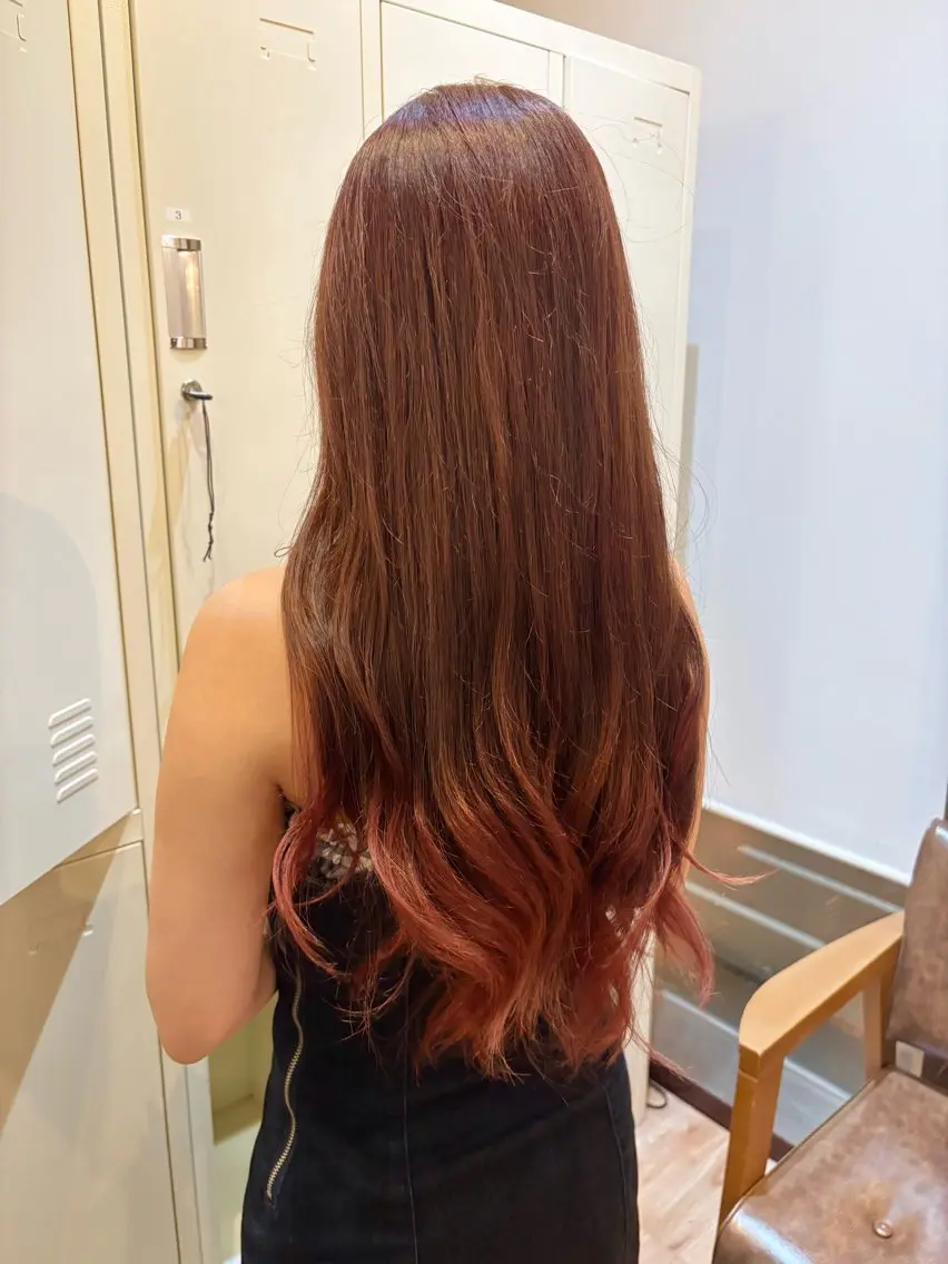 ロング カラー little ruca‎𖤐のヘアスタイル