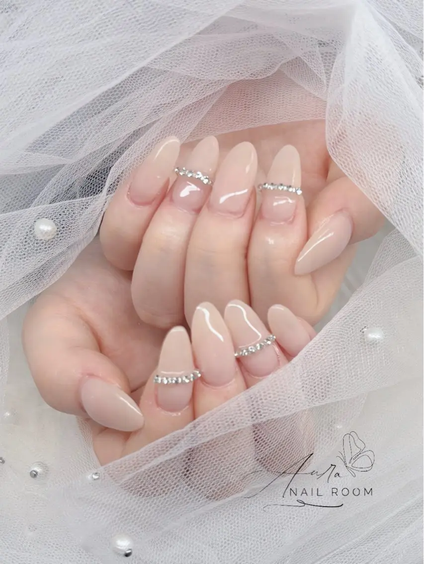 ネイル ワンカラーネイル Aura Nail Roomのネイルデザイン