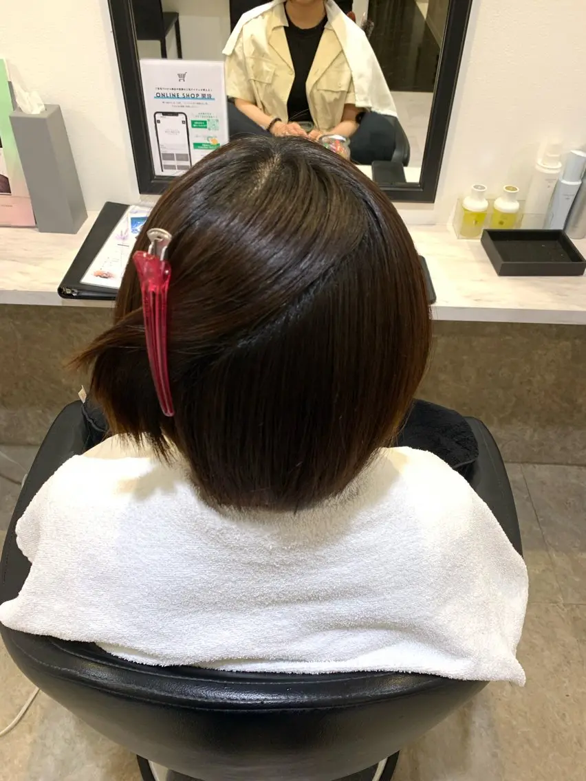 ショート 縮毛矯正 Mio /SEA BELLEのヘアスタイル